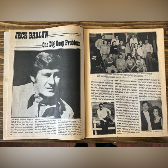 Vintage Country Song Roundup Magazine June 1972 - Picture 3 of 6